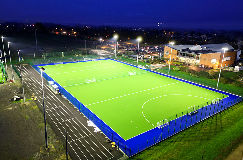 LED-Beleuchtung für Sportplätze