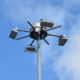 Close-Up-Photo-Of-High-Mast-Floodlights