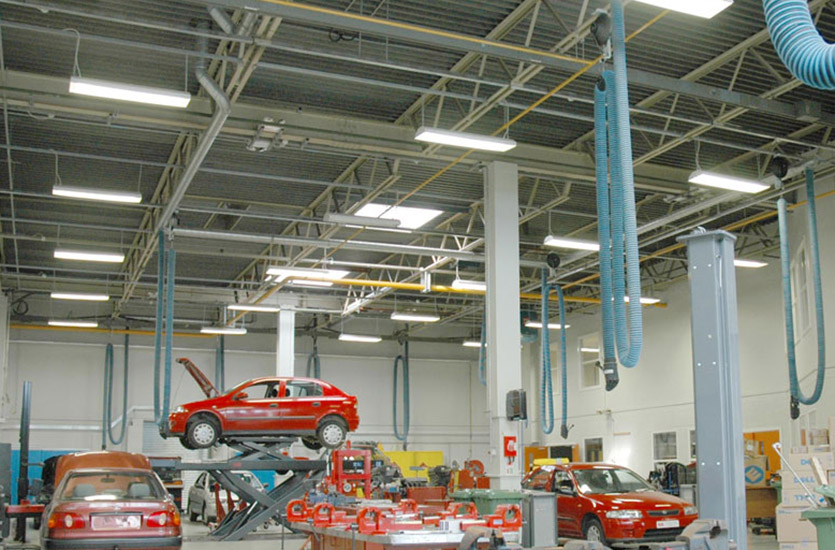 LED-Halleleuchte-2d LED Pendant Lights in Workshop