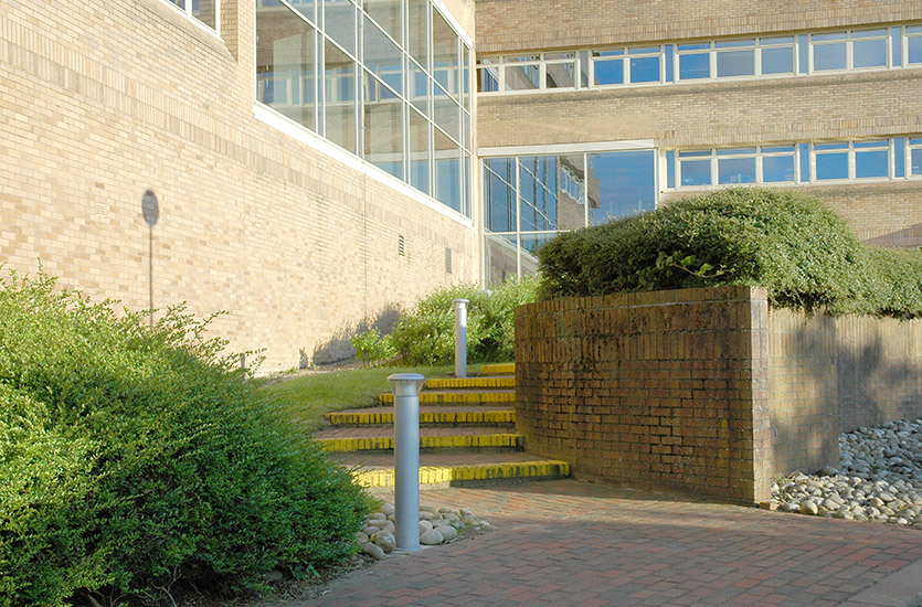 LED-Poller-43 LED Bollard with Motion Sensor