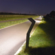 LED-Pollerlicht-in-der-Nacht