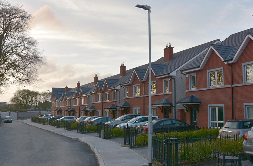 Residential Estate Lights daytime