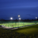Sportplatz-Flutlicht